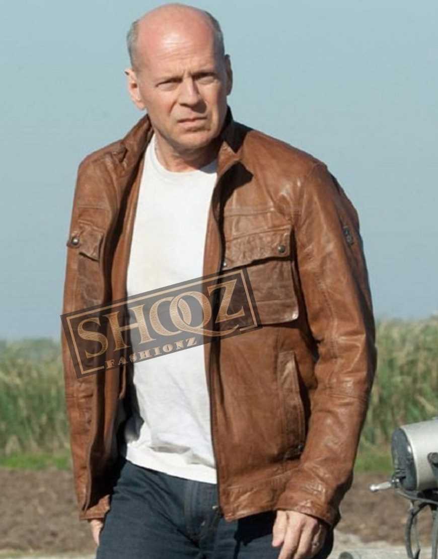 Looper Bruce Willis Leather Jacket
